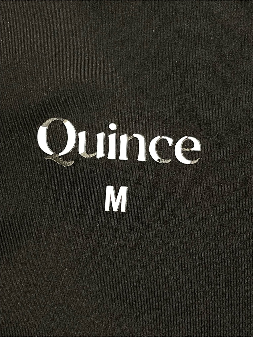 Quince High-Waist Black Active Athletic Leggings with Side Pockets Size M - Picture 7 of 7